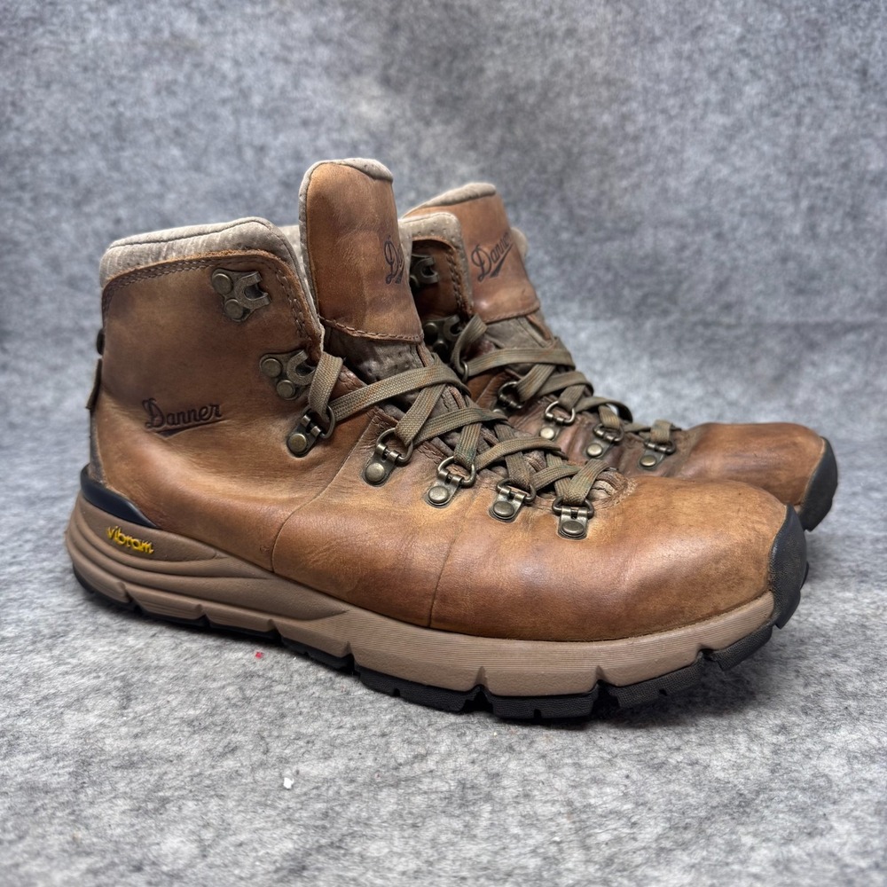 Danner Mountain Hiking Boot 600 Brown Womens Size 9 Vibram Sole 62251